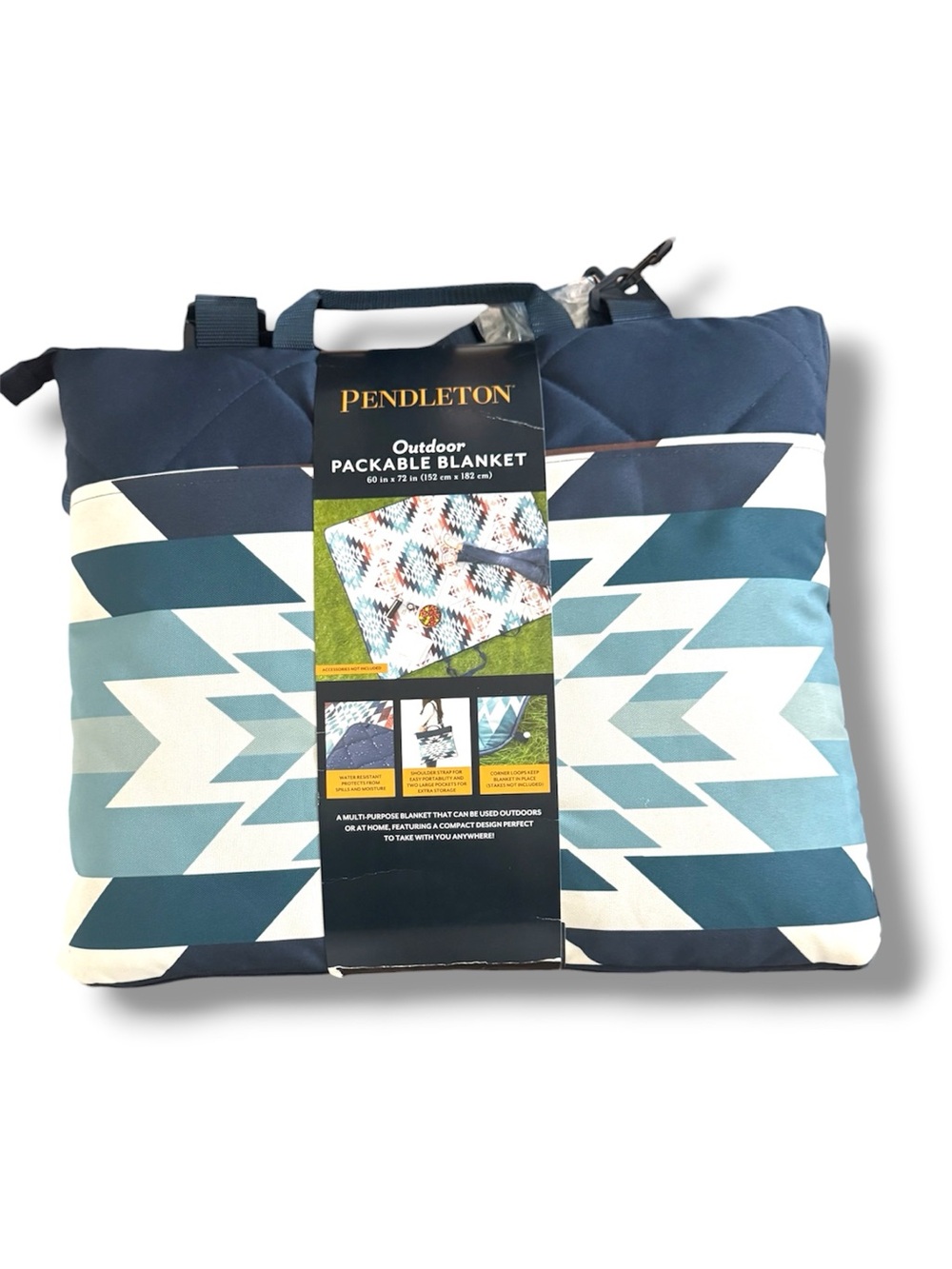 Pendleton Outdoor Packable Blanket Peak Canyon Picnic Tailgating Beach